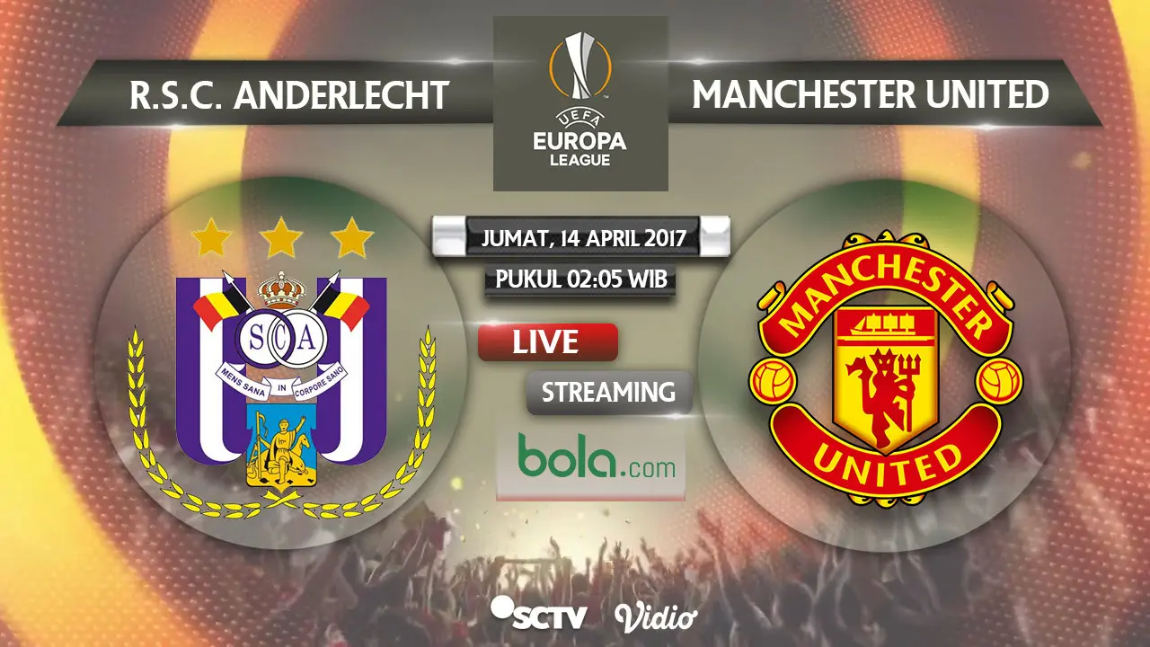 LIGA EROPA_ ANDERLECHT VS MANCHESTER UNITED