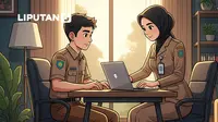 ilustrasi PNS (Liputan6.com/Abdillah)