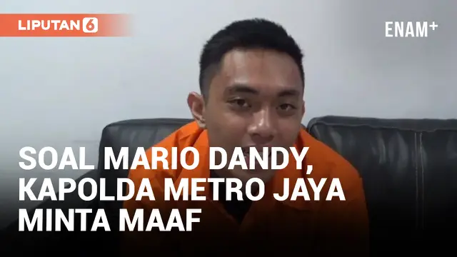 Kapolda Metro Jaya Minta Maaf Soal Video Mario Dandy Pakai Kabel Ties Sendiri