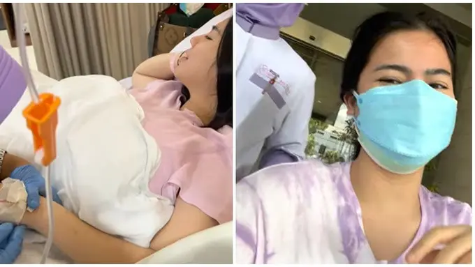 Sempat Nangis dan Panik, Ini 6 Momen Felicya Angelista Dirawat di Rumah Sakit