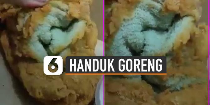 VIDEO: Viral Pelanggan Restoran Cepat Saji Bukannya Dapat Ayam Namun Handuk Goreng Tepung