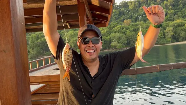 Caca Tengker Liburan Bareng Suami