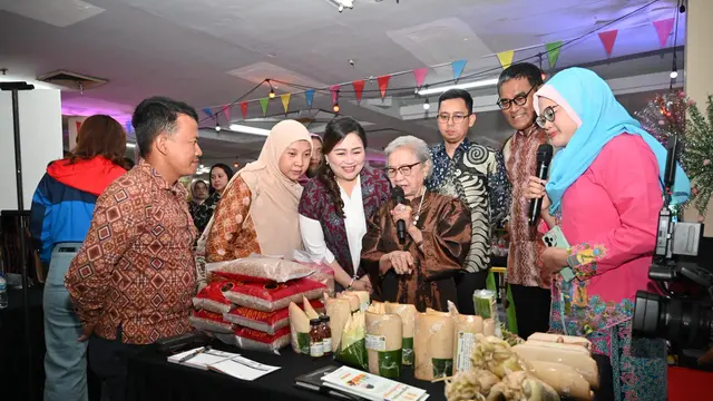 35 UMKM binaan PT Pertamina (Persero) membuka gerai produk unggulan dalam Pertamina Small Medium Enterprise Expo (SMEXPO). (Foto: Pertamina)