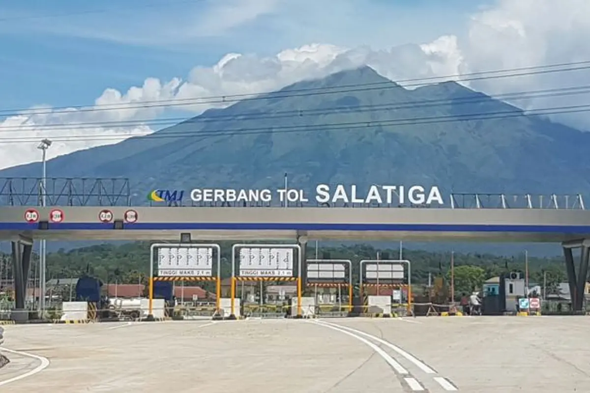 Gerbang tol Bawen-Salatiga. (Dok Kementerian PUPR)