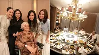 Potret Maia Estianty buka puasa bareng 3 calon mantu, Alyssa Daguise, Syifa Hadju dan Tissa Biani. (sumber: Instagram/beril_photo)