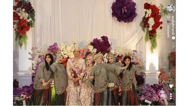 6 Gaya Arafah Rianti dan Halda Jadi Bridesmaid Feby Putri, Berbalut Adat Bugis