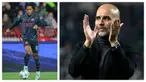 Pep Guardiola memberikan kepercayaan kepada banyak pemain muda saat laga terakhir Grup G Liga Champions 2023 melawan Red Star FC di Rajko Mitic Stadium, Belgrade, Serbia, Kamis (14/12/2023) dini hari WIB. Mereka adalah Micah Hamilton, Oscar Bobb, Rico Lewis, dan Mahamadou Susoho. Hasilnya pun baik. The Cityzens sukses menang dengan skor 3-2, di mana dua gol di antaranya dicetak oleh pemain muda yaitu Micah Hamilton dan Oscar Bobb. Hal itu seolah kebalikan dengan nasib klub sekota mereka, Manchester United. Di laga terakhir, MU hanya memainkan tiga pemain muda mereka yaitu Facundo Pellistri, Hannibal Mejbri, dan Kobbie Mainoo. Itu pun semuanya sebagai pemain pengganti. Apesnya lagi, Setan Merah gagal mentas dari fase grup setelah kalah 0-1 dari Bayern Munchen. (Foto Kolase: AFP dan AP Photo)