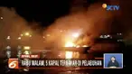 Satu dari lima kapal yang terbakar di Pelabuhan Nusantara Bitung, Sulawesi  Utara,  berhasil dievakuasi.