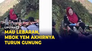Mbok Yem, Pemilik Warung Tertinggi di Indonesia 'Turun Gunung'