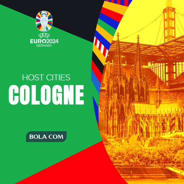 Euro 2024 - Ilustrasi kota Cologne sebagai venue Euro 2024