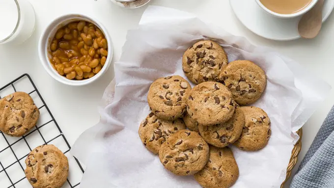 resep chocochip cookies