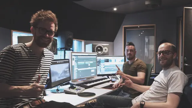 Audun 'Kvitland' di studio