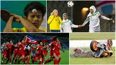 Berikut 20 foto olahraga terbaik pada periode 17 Oktober hingga 23 Oktober 2016 yang dipilih oleh redaksi Bola.com.