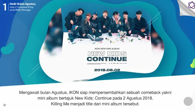 [Bintang] Hadir Bulan Agustus, Intip 5 Comeback K-Pop yang Wajib Ditunggu