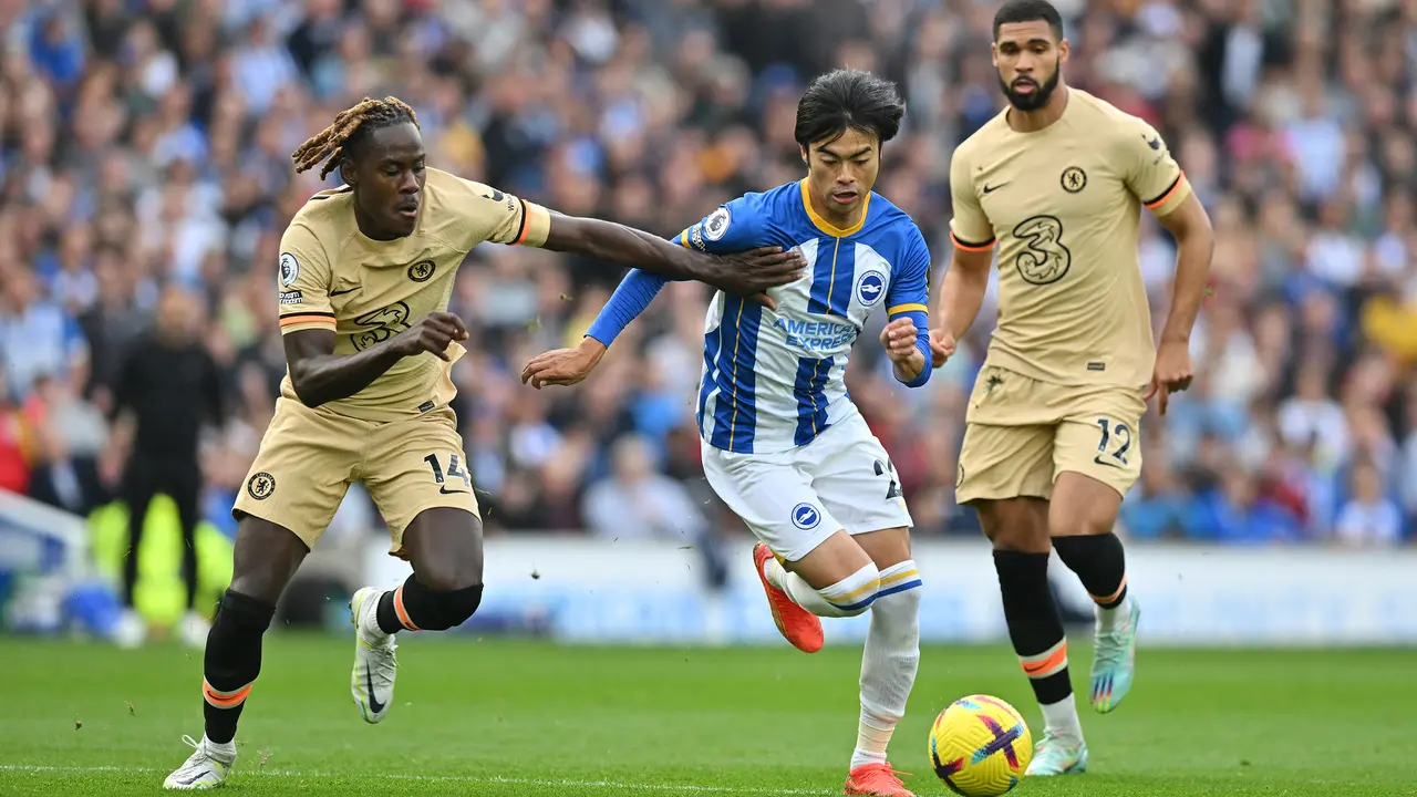 Foto: Lebih Dekat dengan Kaoru Mitoma, Samurai Biru ke-12 di Liga Inggris Milik Brighton yang Kini Diincar MU