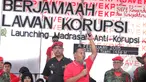 Wakil Ketua KPK Bambang Widjojanto saat deklarasi 'Berjamaah Lawan Korupsi' di Gedung Pusat Dakwah PP Muhammadiyah, Menteng, Jakarta, Minggu (8/2/2015). (Liputan6.com/Faizal Fanani)