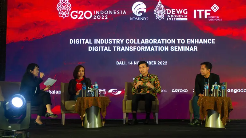 Seminar 'Digital Industry Collaboration to Enhance Digital Transformation' di G20 Bali