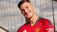 Benjamin Sesko resmi menjadi pemain Manchester United (Dok. Manchester United)