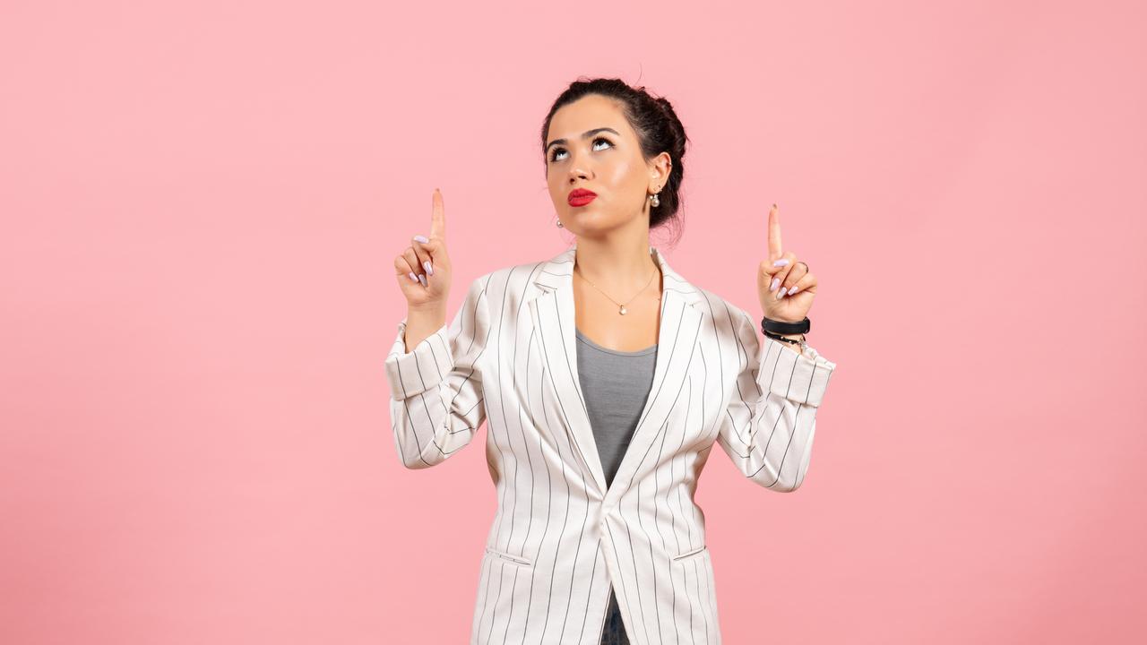 <a href="https://www.freepik.com/free-photo/front-view-young-woman-with-white-jacket-pointing-pink-background-lady-emotions-fashion-color-feeling-woman_15454809.htm">Image by KamranAydinov on Freepik</a>