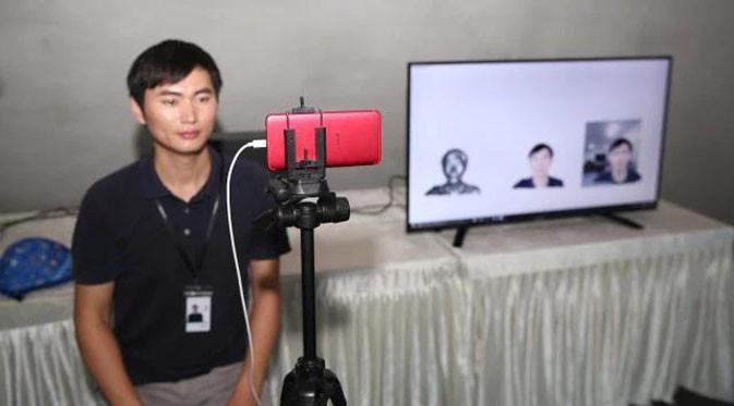 Oppo Pamer Kemampuan Video Call Berbasis 5G. (Doc: Oppo)