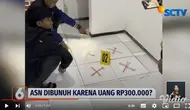 ASN di Bandung Barat dibunuh dan jasadnya dicor. Pelaku diduga merupakan seorang tukang kebun. (YouTube Liputan6)&nbsp;