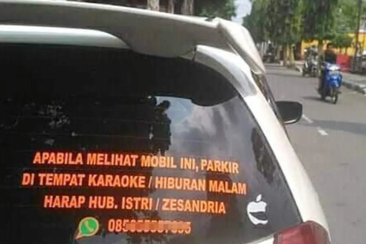 Minta Awasi Mobil Suaminya, Ulah Kocak Istri Posesif Malah Diisengi Warganet