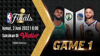 Link Live Streaming NBA 2022 Final : Celtics Vs Warriors di Vidio, Jumat 3 Juni 2022. (Sumber : dok. vidio.com)