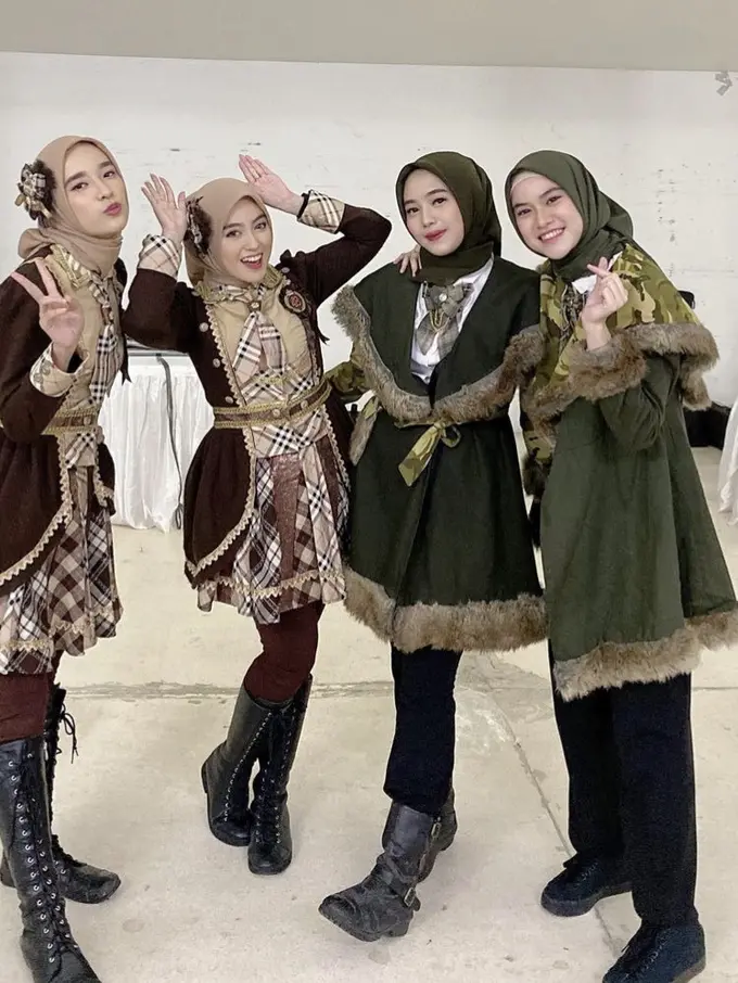 5 Ex Member JKT48 Tampil Dengan Hijabnya Saat Hadir di Anniversary Konser 10 Tahun