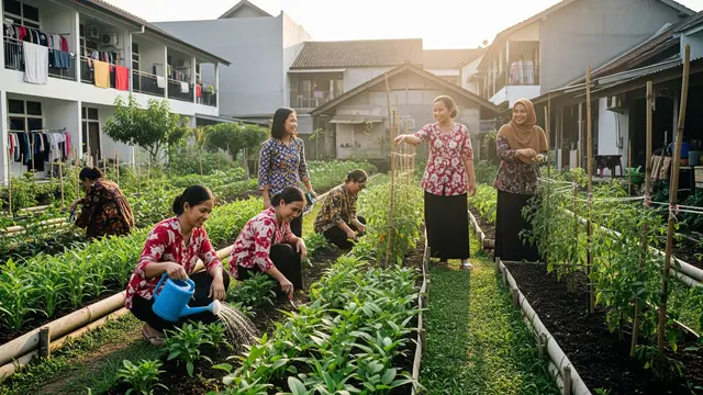 Konsep Kebun Sayur Kolektif