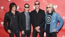 Setelah membatalkan konser di Soundwave dan Dubai, grup rock dari AS, Stone Temple Pilots (STP) juga membatalkan konsernya yang digelar di Tennis Indoor Senayan, pada 19 Februari 2014. (Jason Kempin/Getty Images/AFP)