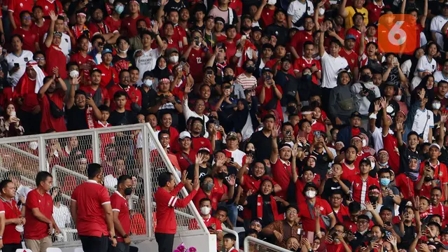 Foto: Antusiasme Presiden Joko Widodo saat Nonton Langsung Timnas Indonesia di Piala AFF 2022