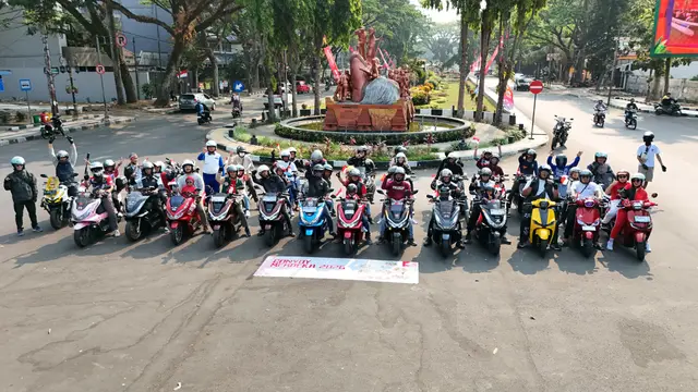 Konvoi Komunitas Honda Malang rayakan Kemerdekaan (ist.)