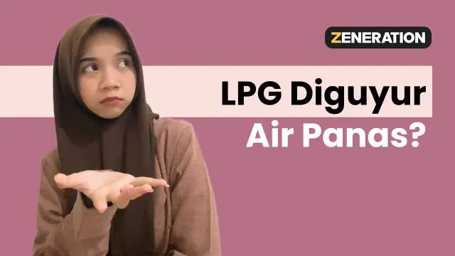 VIDEO: Gas Elpiji Bisa Terisi Kembali dengan Disiram Air Panas? Ini Faktanya