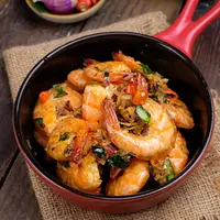 Ilustrasi udang cabai garam/copyright shutterstock.com/Syanti Ekasari