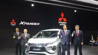Mitsubishi secara resmi merilis harga dan nama dari small MPV terbarunya, yaitu Xpander.(Arief/Liputan6.com)