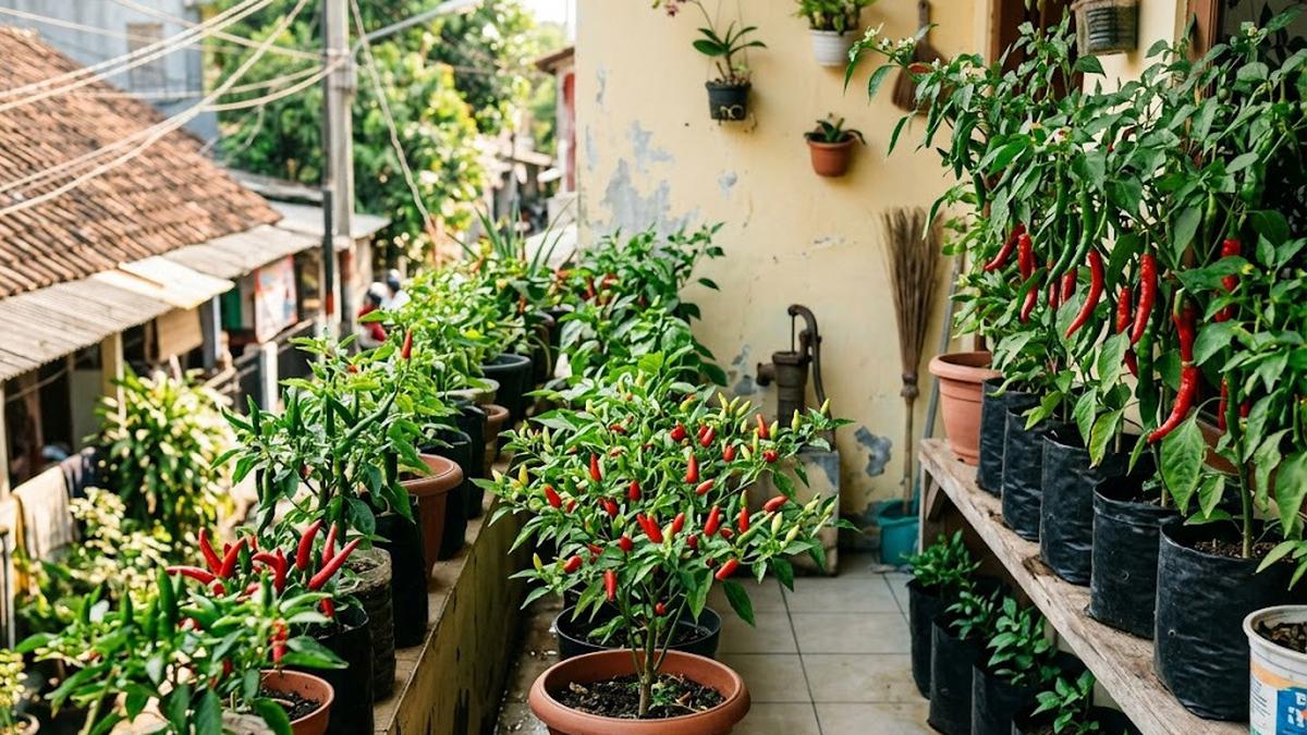 Cara Membuat Kebun Cabai Mini Panen 3 Bulan Modal Kecil, Panduan Lengkap
