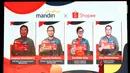 Bank Mandiri menggandeng platform Shopee Indonesia, serta Visa,  menghadirkan Mandiri Kartu Kredit Shopee guna membantu pemulihan ekonomi nasional di masa pandemi. Transaksi Mandiri kartu kredit yang saat ini telah diterbitkan sebanyak 1,8 juta kartu. (Liputan6.com/Pool/PR)