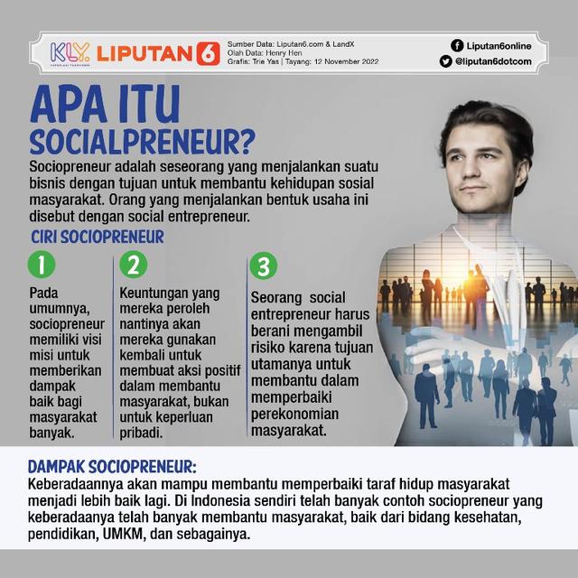 Infografis: Apa Itu Socialpreneur?