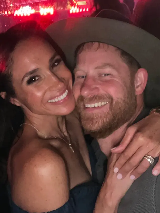 Meghan Markle dan Pangeran Harry saat Nonton Konser Beyonce