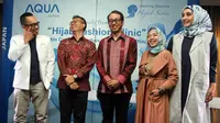 Brand mesin cuci Aqua Japan memberikan cara baru merawat busana muslim hingga merawat kulit bagi hijabers.