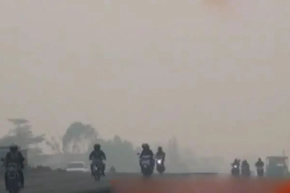 Kota Palembang dan Riau Kembali Diselimuti Kabut Asap