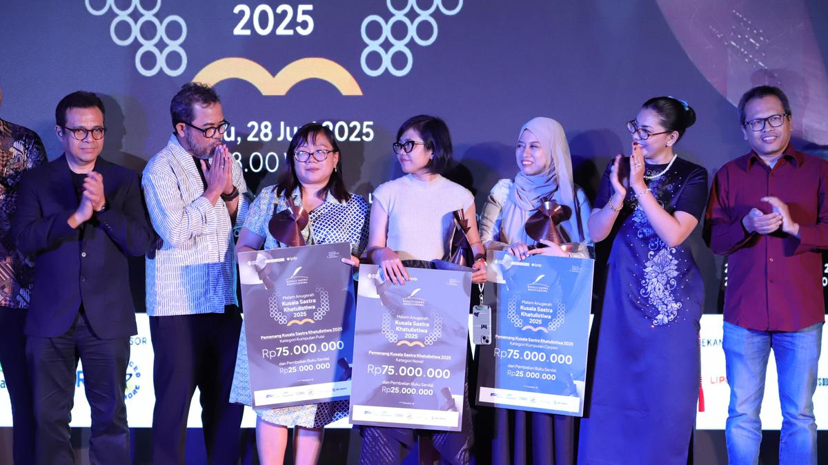 Daftar Lengkap Pemenang Kusala Sastra Khatulistiwa 2025, Ada Karya Sasti Gotama Hingga Cicilia Oday