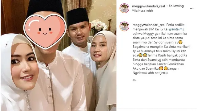 Meggy Wulandari (Foto: Instagram/@meggywulandari_real)