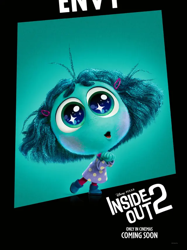 Envy, karakter baru di Inside Out 2. [Foto: Disney]