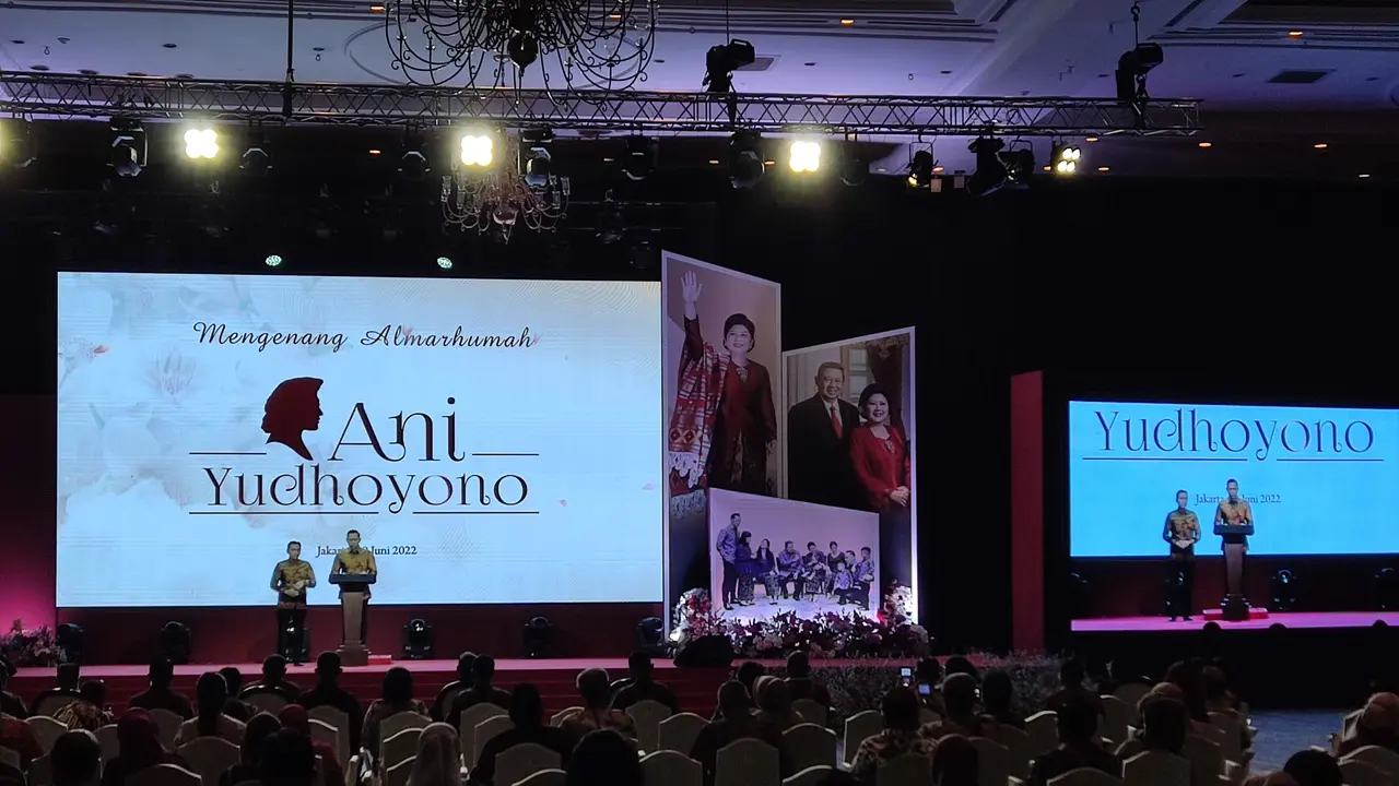 Peringatan 1.000 hari meninggalnya Ani Yudhoyono. (Istimewa)