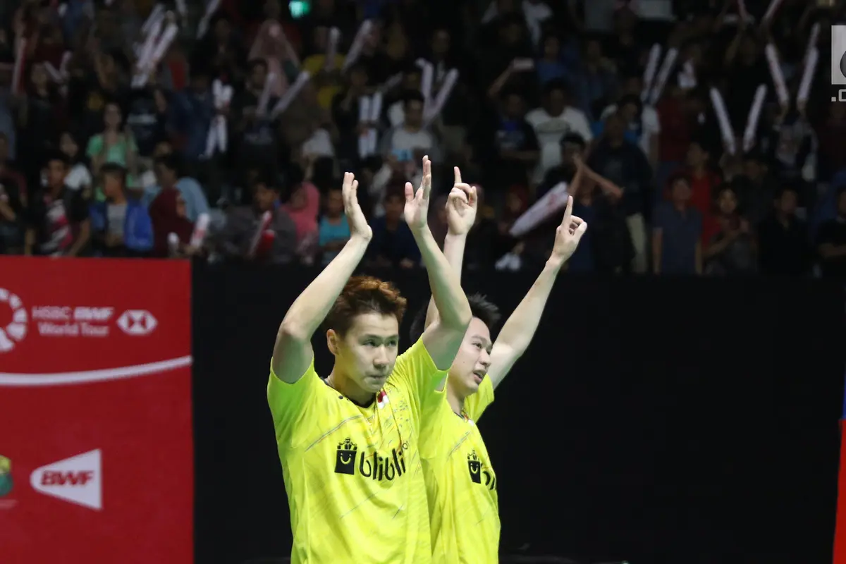 Kevin Sanjaya Sukamuljo dan Marcus Fernaldi Gideon
