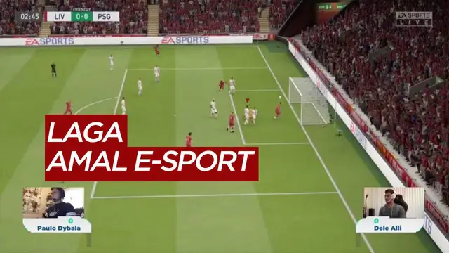 VIDEO: Paulo Dybala Kalahkan Dele Alli Dalam Laga Amal E-Sport Untuk Perangi COVID-19