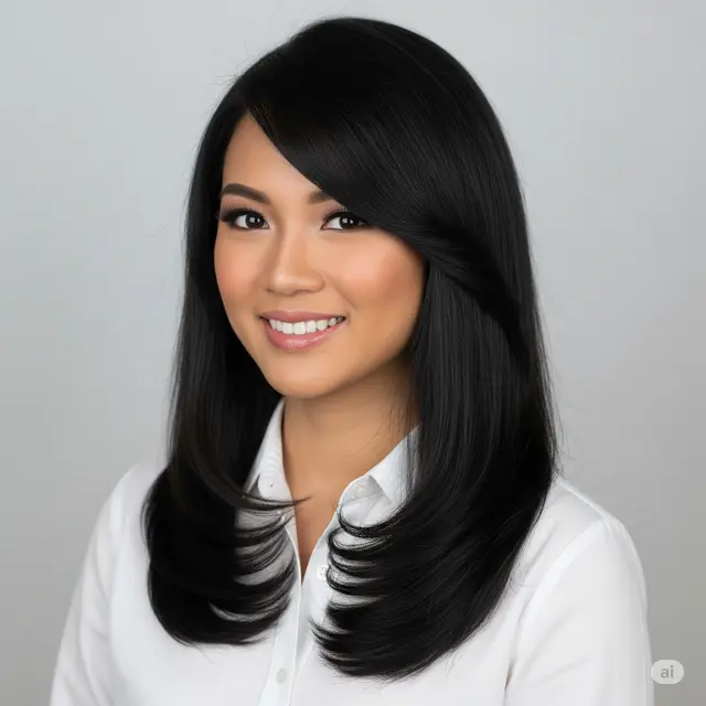 8 Model Rambut Wanita Wajah Bulat Jidat Lebar: Pilihan Terbaik & Tipsnya
