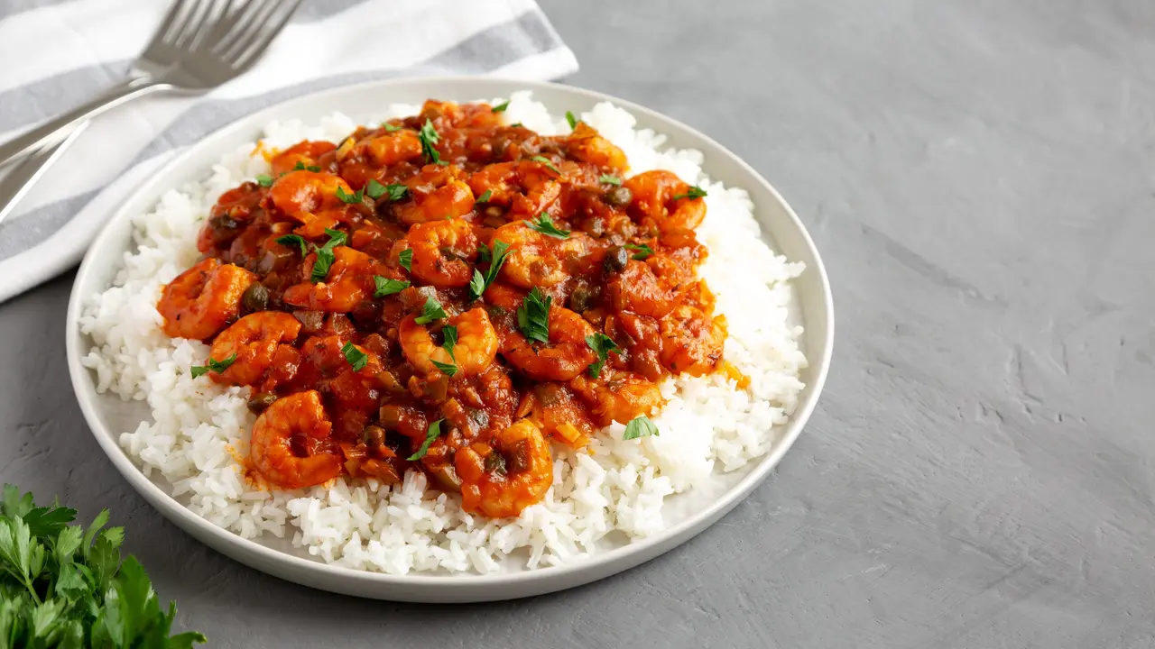 udang saus pedas