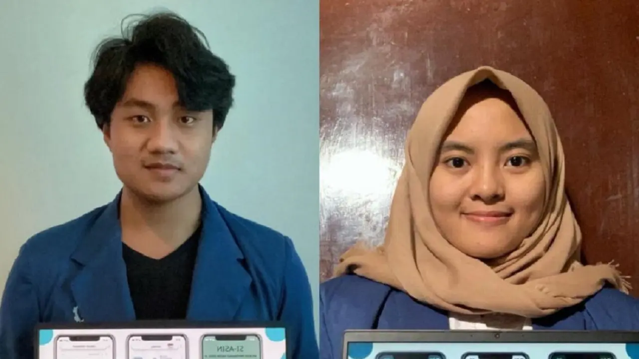 Hansel Pinggala Maheswara dan Shirly Maulidina menggagas Si Asin. (Dian Kurniawan/Liputan6.com)